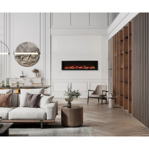 Symmetry Smart 100" Electric Fireplace