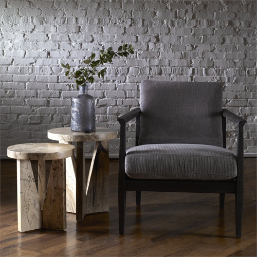 Uttermost Nadette Tamarind Wood Nesting Tables in Natural