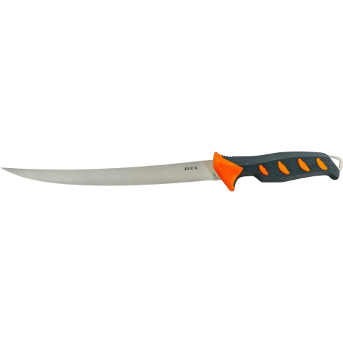 BUCK  Hookset Fresh Water Fillet Knife Gray/orange (9" Satin) 0146Ors In Multicolor
