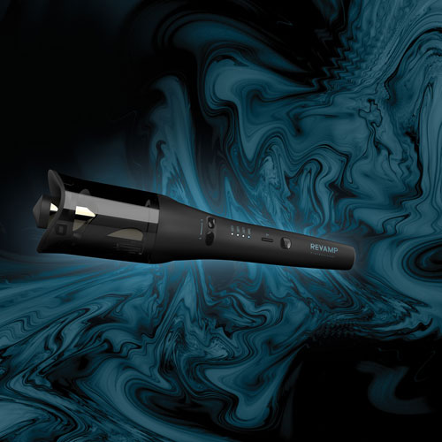 Revamp Progloss Hollywood 1.1" Hair Curler - Black