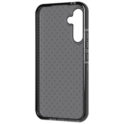 tech21 Evo Check Fitted Soft Shell Case for Galaxy A54 - Smokey Black
