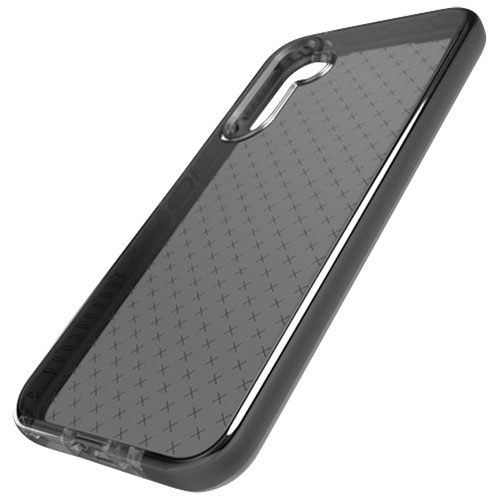 tech21 Evo Check Fitted Soft Shell Case for Galaxy A54 - Smokey Black