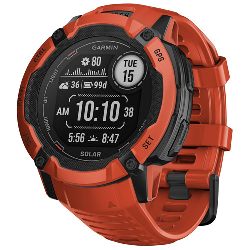 Garmin Instinct 2X Solar 53mm GPS Watch with Heart Rate Monitor