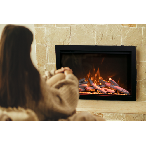 TRD 48" Electric Fireplace