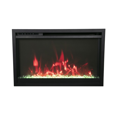 TRD 30" Xtra Slim Electric Fireplace Best Buy Canada