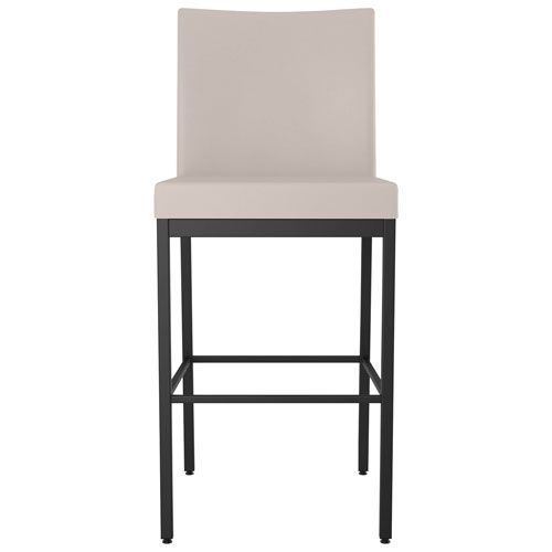 Perry Plus Traditional Counter Height Barstool - Cream/Black
