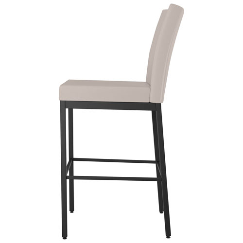 Perry Plus Traditional Counter Height Barstool - Cream/Black