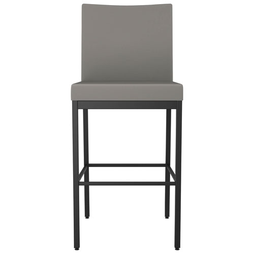 Perry Plus Traditional Counter Height Barstool - Taupe Grey/Black