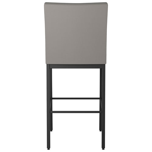 Perry Plus Traditional Counter Height Barstool - Taupe Grey/Black