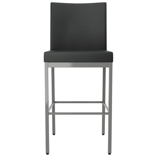 Perry Plus Traditional Counter Height Barstool - Black/Grey
