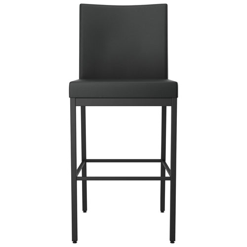Perry Plus Traditional Counter Height Barstool - Black/Black