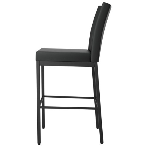 Perry Plus Traditional Bar Height Barstool - Black/Black