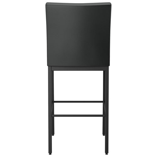 Perry Plus Traditional Bar Height Barstool - Black/Black