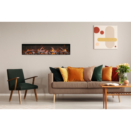 Panorama 88" BI Deep XT Smart Electric fireplace