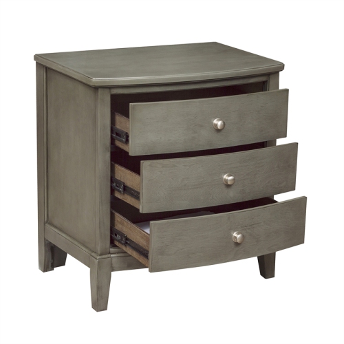 Lexicon Cotterill Nightstand in Gray