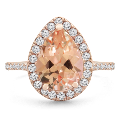 Pear morganite on sale