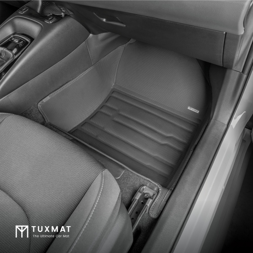 TuxMat - for Toyota GR Corolla 2023-2026 Models - Custom Car Mats - Maximum Coverage, All Weather, Laser Measured - This Full Set Includes 1st and