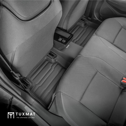 TuxMat - for Toyota GR Corolla 2023-2026 Models - Custom Car Mats - Maximum Coverage, All Weather, Laser Measured - This Full Set Includes 1st and