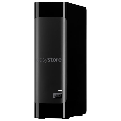 WD easystore 22TB USB 3.0 Desktop External Hard Drive (WDBAMA0220HBK-NESN) - Black