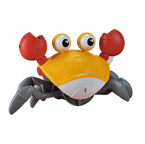 Crawling Crab Baby Toys With Light Up And Music Crab Toys With Sensor Obstacle