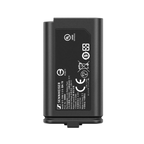 Sennheiser BA 70 Rechargeable Battery Pack for EW-D Series Bodypack and Handheld Transmitters