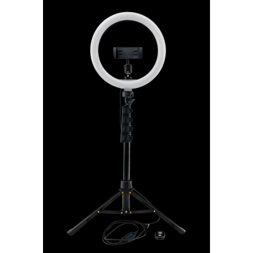 Mackie mRing-10 10-Inch 3-Colour Ring Light Kit with Stand and Remote