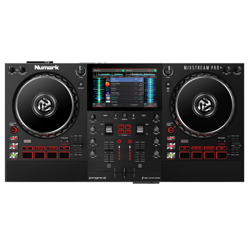 Numark Mixstream Pro + Standalone Streaming DJ Controller with Wi-Fi