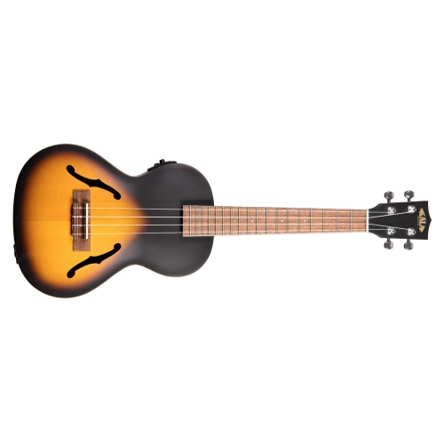 Kala Archtop Tenor Ukulele w/Electronics - Tobacco Burst