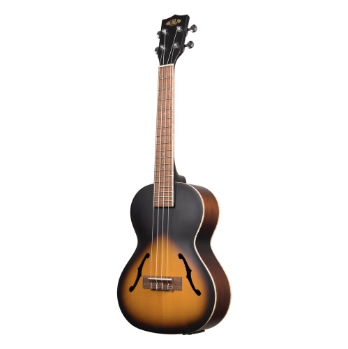 Kala Archtop Tenor Ukulele w/Electronics - Tobacco Burst