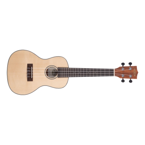 Kala Thinline Travel Concert Ukulele, Rosewood Fingerboard