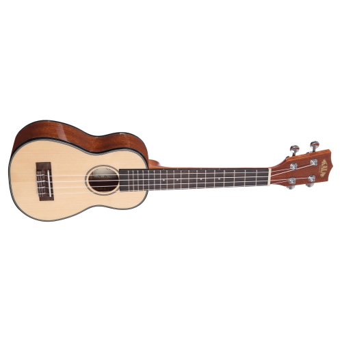 Kala Solid Spruce Mahogany Long Neck Soprano Ukulele