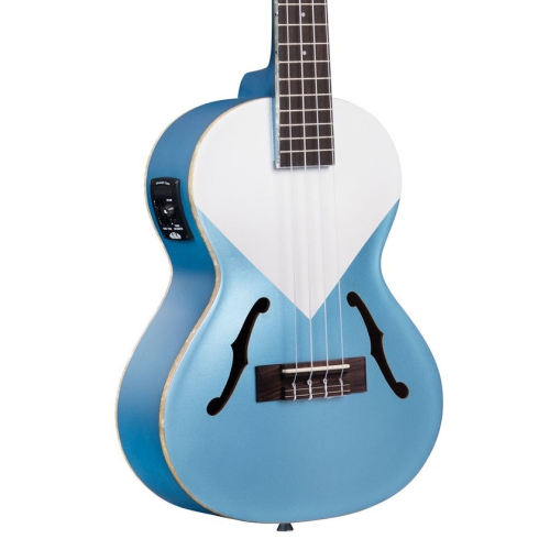 Kala Lake Shore Blue Archtop Tenor Ukulele