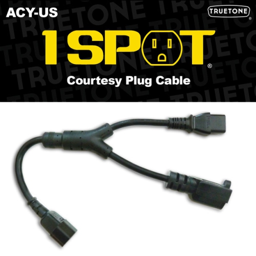 Truetone AC Power Cable Splitter