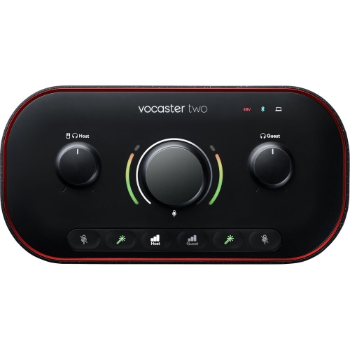 Focusrite Ensemble de baladodiffusion studio Vocaster Two