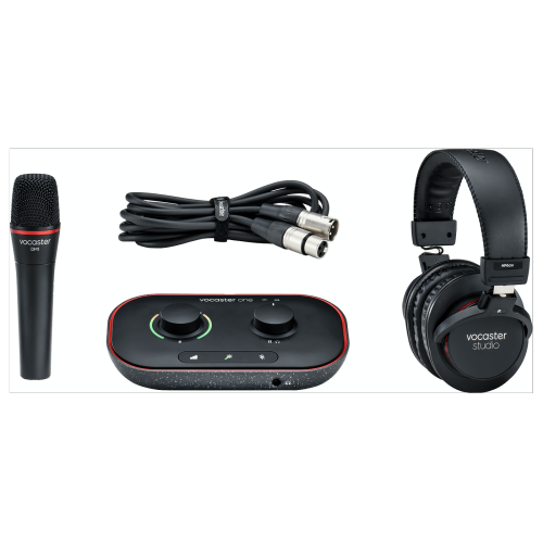 Focusrite Vocaster One Studio Podcasting Kit