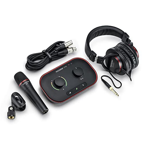 Focusrite Vocaster One Studio Podcasting Kit