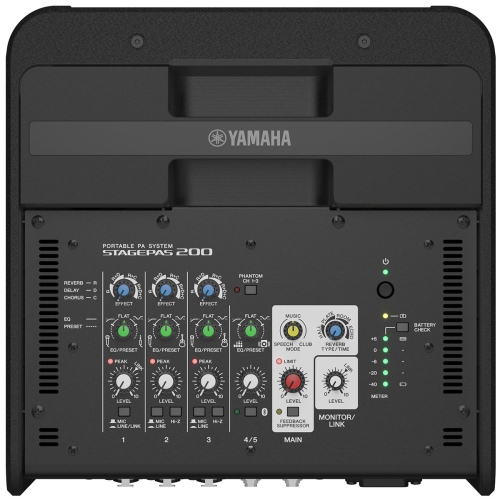 Yamaha Stagepas 200 Portable PA System w/Bluetooth Connectivity