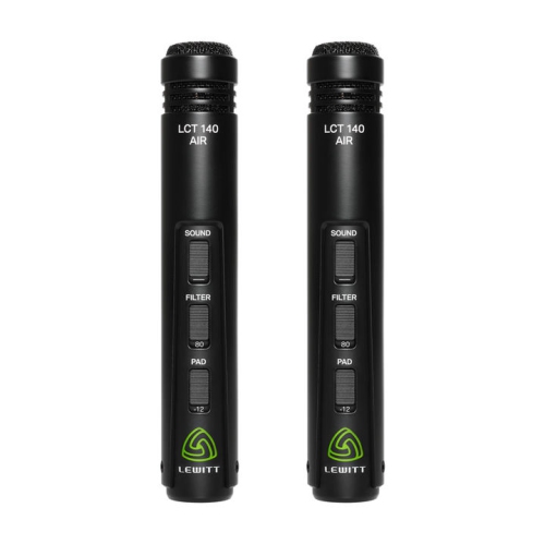 Lewitt LCT 140 AIR Stereo Pair Instrument Condenser Microphone