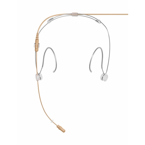 Micro-casque omnidirectionnel subminiature DuraPlex DH5 de Shure - Havane