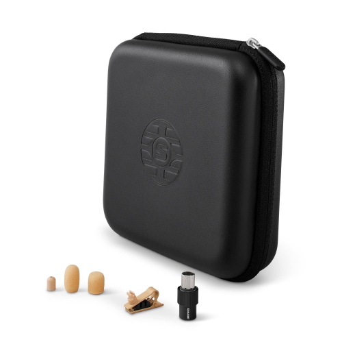 Micro-casque omnidirectionnel subminiature DuraPlex DH5 de Shure - Havane