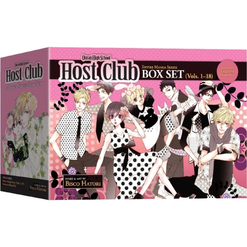 Ensemble complet de boîtes du club hôte d’Ouran High School : Volumes 1 à 1-18 [18 Ensemble de livres Paperback]