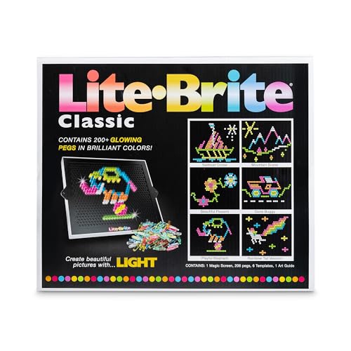 Lite Brite Ultimate Classic Retro Magic Screen Toy [Toys, Ages 3+]