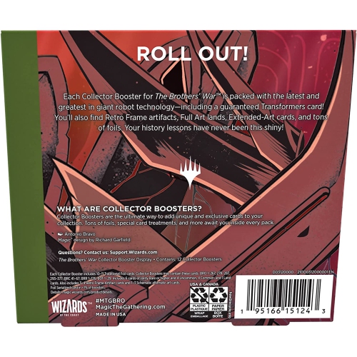 Magic: the Gathering TCG: The Brother's War Collector Booster Box - 12 Packs