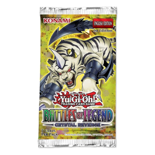 Yu-Gi-Oh! TCG: Battles of Legend - Crystal Revenge Booster Box - 24 Packs