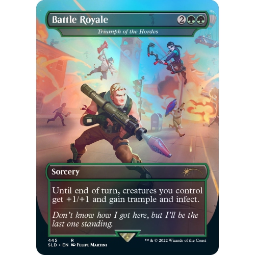 Jeu de société Magic: The Gathering TCG - Secret Lair x Fortnite - Édition Foil
