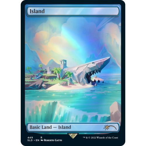 Jeu de société Magic: Jeu de cartes à collectionner The Gathering Secret Lair x Fortnite: Points de repère et emplacements – Feuille métallique