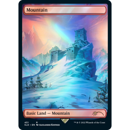 Jeu de société Magic: Jeu de cartes à collectionner The Gathering Secret Lair x Fortnite: Points de repère et emplacements – Feuille métallique