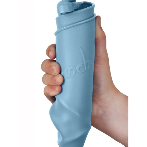 Scrunch Foldable Silicone Bucket and Spade Set - Duck Egg Blue