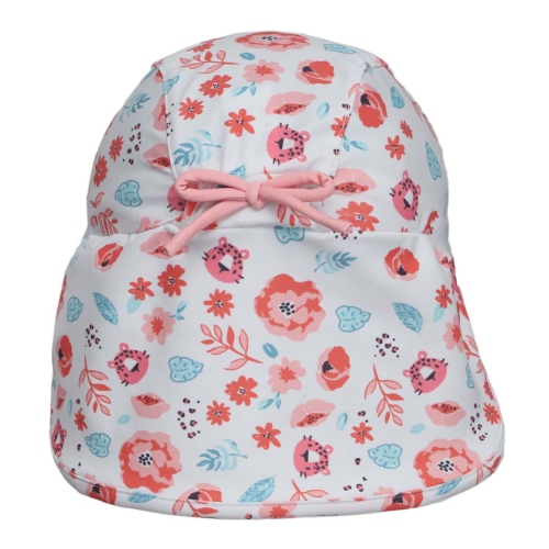 Chapeau de soleil &agrave; rabat pour b&eacute;b&eacute; Coco Mango de Calikids - Fleuri