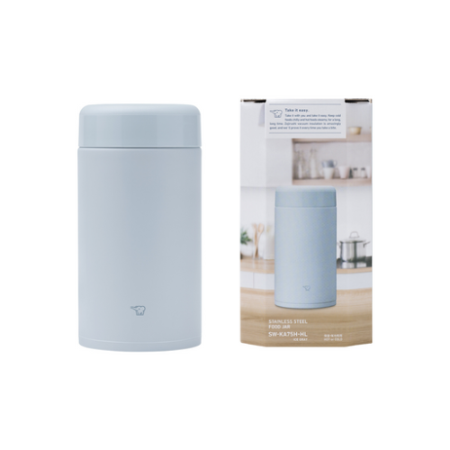 Zojirushi Stainless Steel Food Jar SW-KA75HHL - Ice Gray